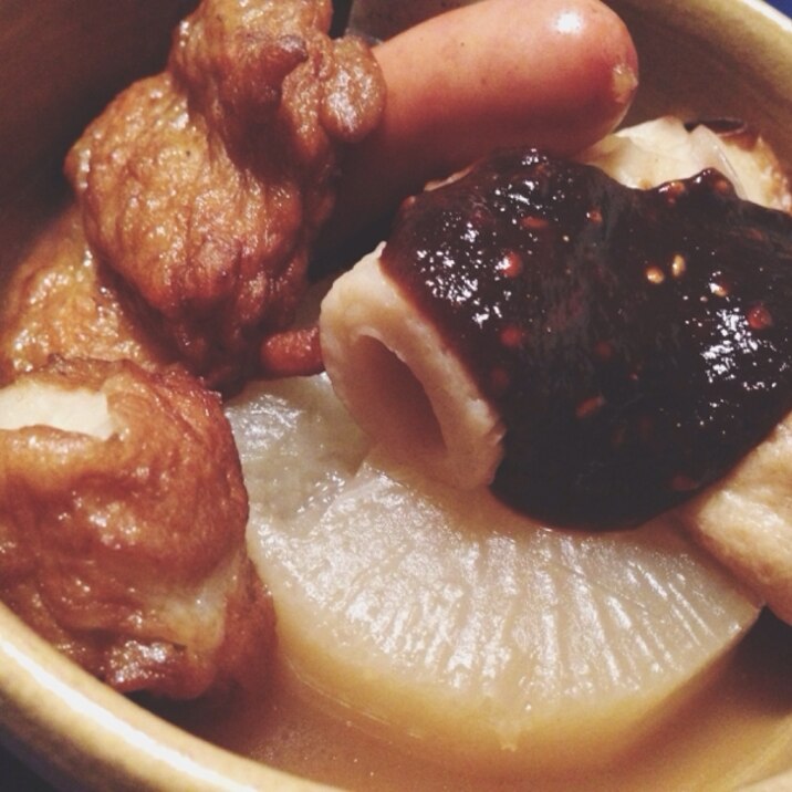 つけてみそかけて味噌 風 味噌おでん 田楽味噌 レシピ 作り方 By ピタちゃん6009 楽天レシピ